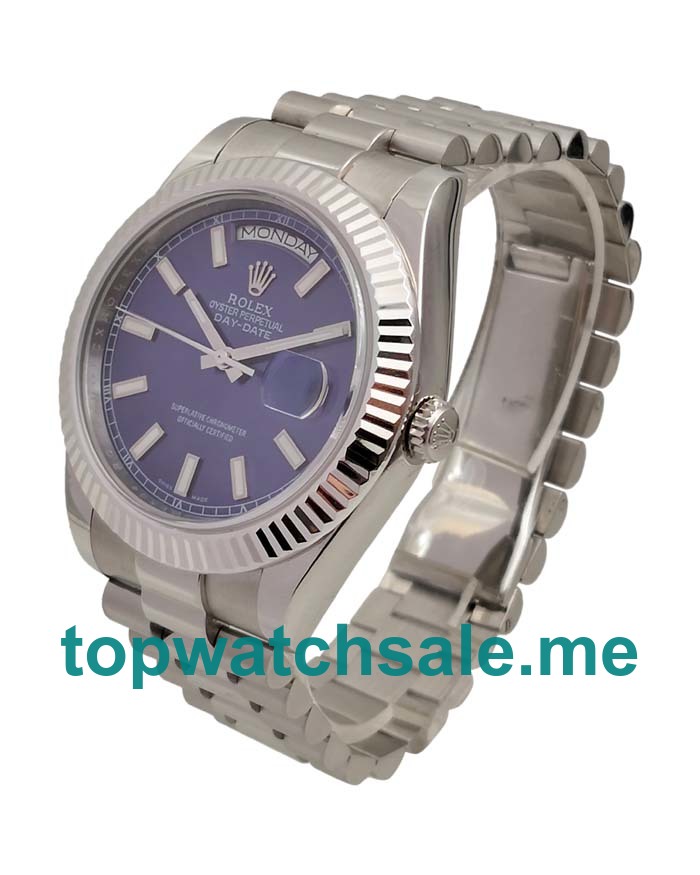 Replica Rolex Day-Date 118239 UK - 41MM Steel Male Rolex Day-Date Replica Watches - Blingwatches.co.uk