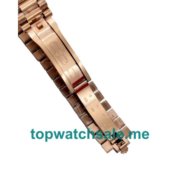 Replica Rolex Day-Date 218235 UK - 41MM Rose Gold Male Rolex Day-Date Replica Watches - Blingwatches.co.uk