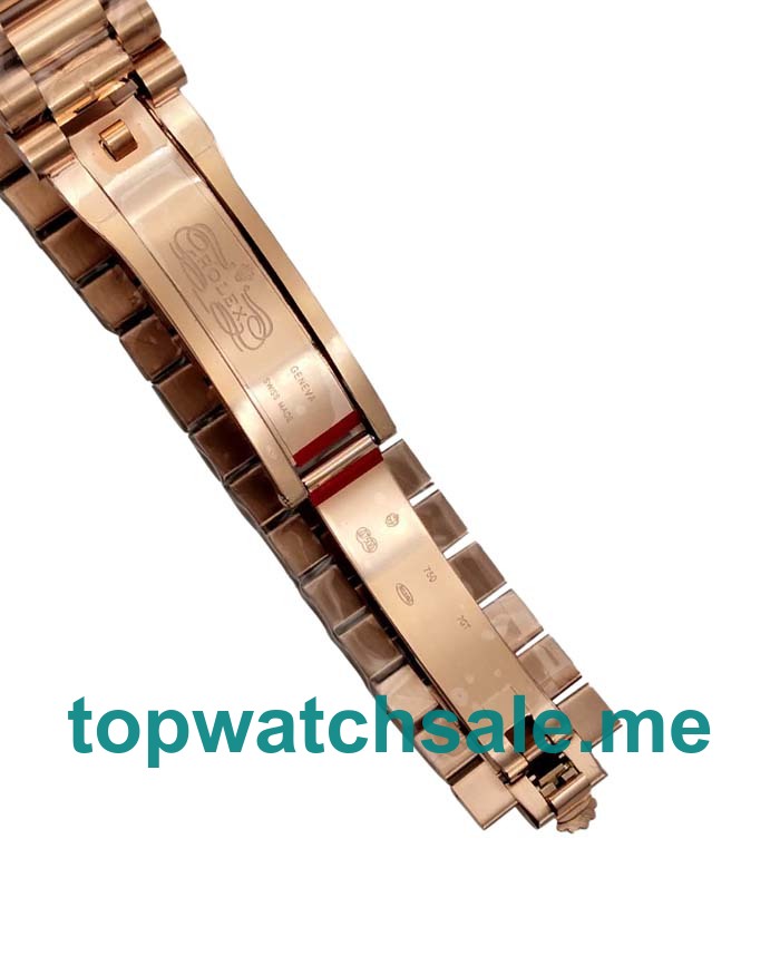 Replica Rolex Day-Date 218235 UK - 41MM Rose Gold Male Rolex Day-Date Replica Watches - Blingwatches.co.uk
