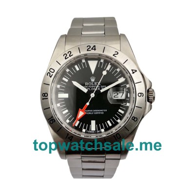 Replica Rolex Explorer II 1655 UK - 38MM Steel Male Rolex Explorer II Replica Watches - Blingwatches.co.uk