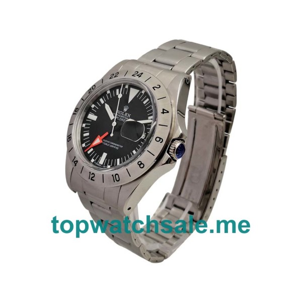 Replica Rolex Explorer II 1655 UK - 38MM Steel Male Rolex Explorer II Replica Watches - Blingwatches.co.uk