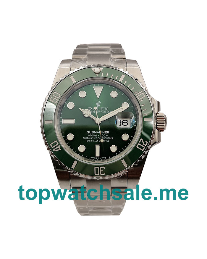 Replica Rolex Submariner Date 116610LV 2018 N V9S UK - 40MM Steel Male Rolex Submariner Date Replica Watches - Blingwatches.co.uk