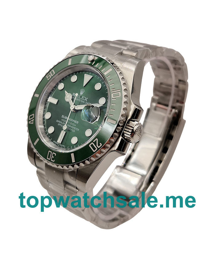 Replica Rolex Submariner Date 116610LV 2018 N V9S UK - 40MM Steel Male Rolex Submariner Date Replica Watches - Blingwatches.co.uk