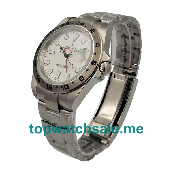 Replica Rolex Explorer II 216570 UK - 40MM Steel Male Rolex Explorer II Replica Watches - Blingwatches.co.uk