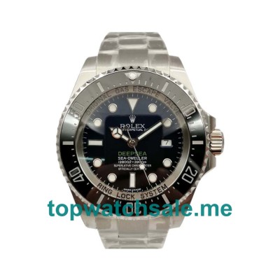 Replica Rolex Sea-Dweller Deepsea 116660 V7 UK - 44MM Steel Male Rolex Sea-Dweller Deepsea Replica Watches - Blingwatches.co.uk