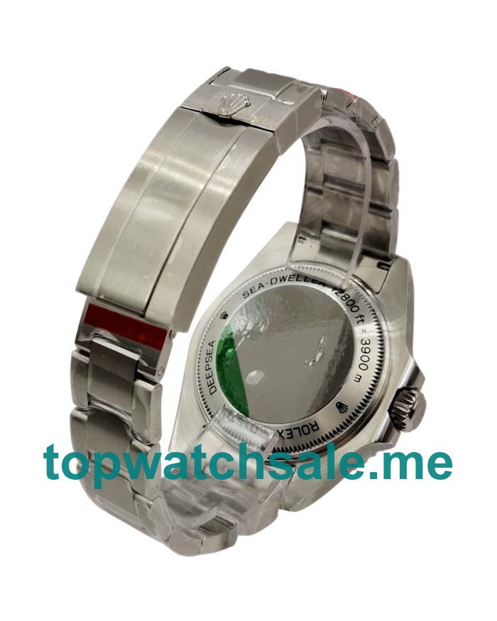 Replica Rolex Sea-Dweller Deepsea 116660 V7 UK - 44MM Steel Male Rolex Sea-Dweller Deepsea Replica Watches - Blingwatches.co.uk