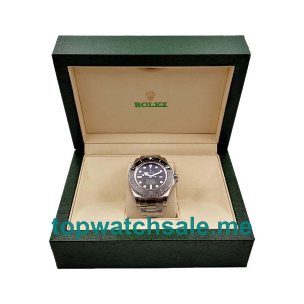 Replica Rolex Sea-Dweller Deepsea 116660 V7 UK - 44MM Steel Male Rolex Sea-Dweller Deepsea Replica Watches - Blingwatches.co.uk
