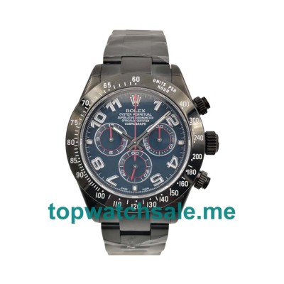 Replica Rolex Daytona 116509 UK - 40MM Steel Male Rolex Daytona Replica Watches - Blingwatches.co.uk