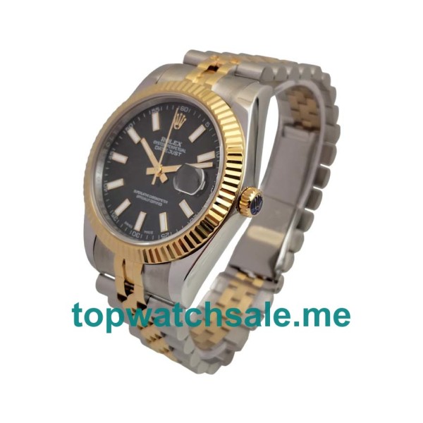 Replica Rolex Datejust II 116333 EW UK - 41MM Steel & Yellow Gold Male Rolex Datejust II Replica Watches - Blingwatches.co.uk