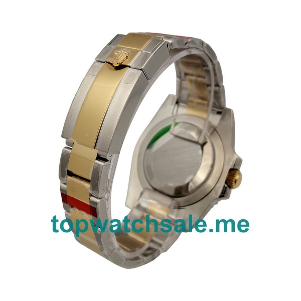 Replica Rolex GMT-Master II 116713 LN UK - 40MM Steel & Gold Male Rolex GMT-Master II Replica Watches - Blingwatches.co.uk