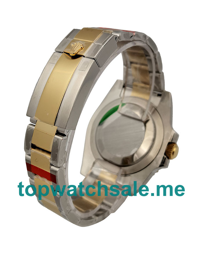 Replica Rolex GMT-Master II 116713 LN UK - 40MM Steel & Gold Male Rolex GMT-Master II Replica Watches - Blingwatches.co.uk