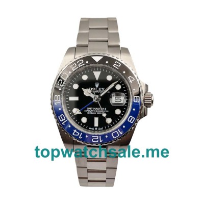 Replica Rolex GMT-Master II 116710 UK - 40MM Steel Male Rolex GMT-Master II Replica Watches - Blingwatches.co.uk