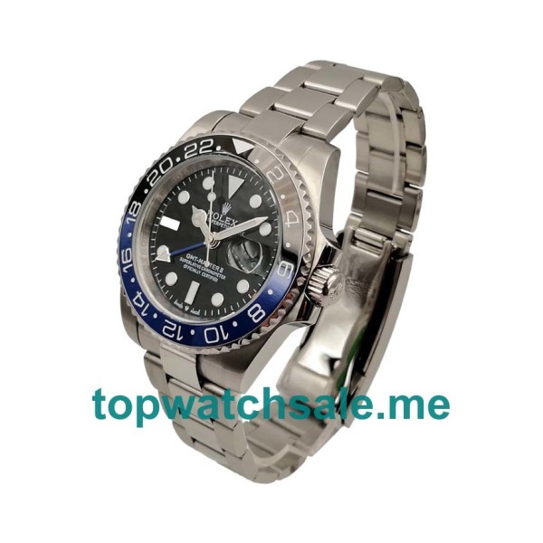 Replica Rolex GMT-Master II 116710 UK - 40MM Steel Male Rolex GMT-Master II Replica Watches - Blingwatches.co.uk