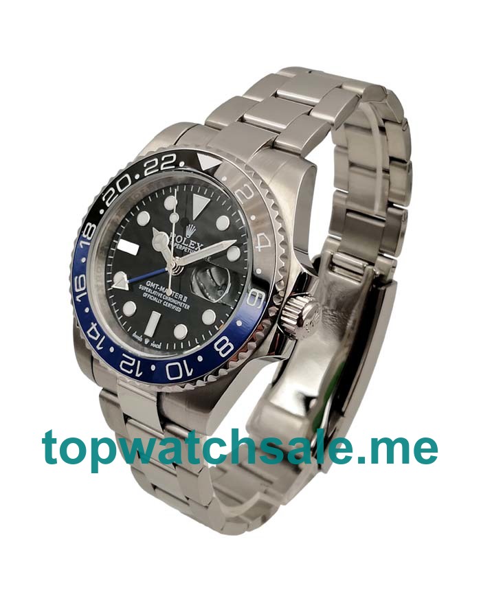 Replica Rolex GMT-Master II 116710 UK - 40MM Steel Male Rolex GMT-Master II Replica Watches - Blingwatches.co.uk