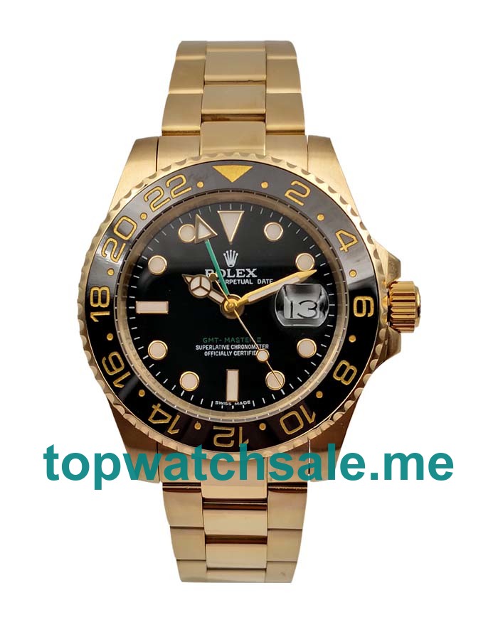 Replica Rolex GMT-Master II 116718 UK - 40MM Steel Male Rolex GMT-Master II Replica Watches - Blingwatches.co.uk