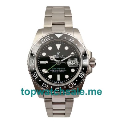 Replica Rolex GMT-Master II 116710 LN UK - 40MM Steel Male Rolex GMT-Master II Replica Watches - Blingwatches.co.uk