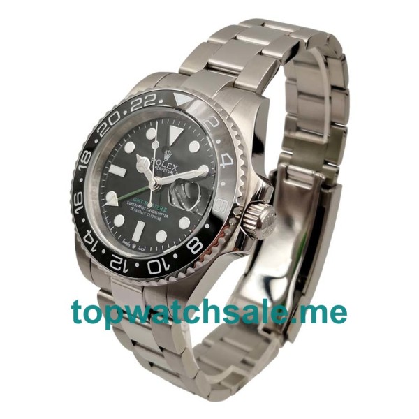 Replica Rolex GMT-Master II 116710 LN UK - 40MM Steel Male Rolex GMT-Master II Replica Watches - Blingwatches.co.uk