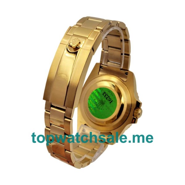 Replica Rolex GMT-Master II 116718 UK - 40MM Gold Male Rolex GMT-Master II Replica Watches - Blingwatches.co.uk