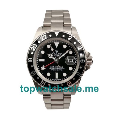 Replica Rolex GMT-Master II 16710 LN UK - 40MM Steel Male Rolex GMT-Master II Replica Watches - Blingwatches.co.uk