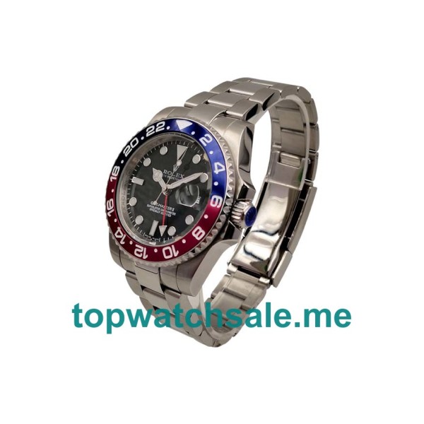 Replica Rolex GMT-Master II 116719 BLRO UK - 40MM White Gold Male Rolex GMT-Master II Replica Watches - Blingwatches.co.uk