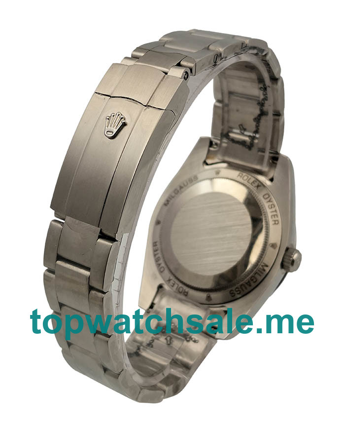 Replica Rolex Milgauss 116400GV UK - 41MM Steel Male Rolex Milgauss Replica Watches - Blingwatches.co.uk
