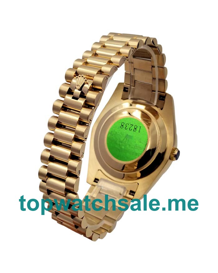 Replica Rolex Day-Date 218348 UK - 41MM Gold Male Rolex Day-Date Replica Watches - Blingwatches.co.uk