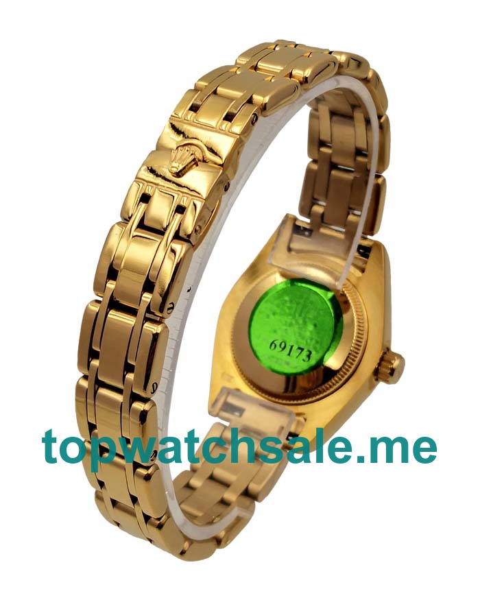 Replica Rolex Pearlmaster 81318 UK - 28MM Gold Female Rolex Pearlmaster Replica Watches - Blingwatches.co.uk
