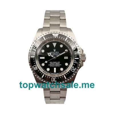 Replica Rolex Sea-Dweller Deepsea 116660 UK - 44MM Steel Male Rolex Sea-Dweller Deepsea Replica Watches - Blingwatches.co.uk