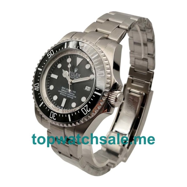 Replica Rolex Sea-Dweller Deepsea 116660 UK - 44MM Steel Male Rolex Sea-Dweller Deepsea Replica Watches - Blingwatches.co.uk