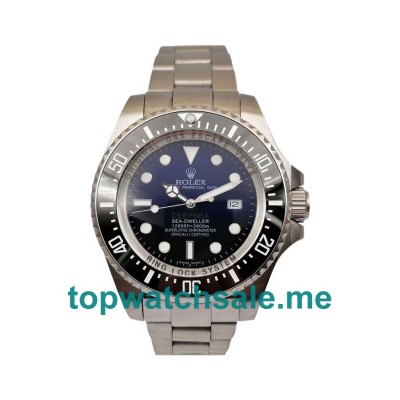 Replica Rolex Sea-Dweller Deepsea 116660 UK - 44MM Steel Male Rolex Sea-Dweller Deepsea Replica Watches - Blingwatches.co.uk