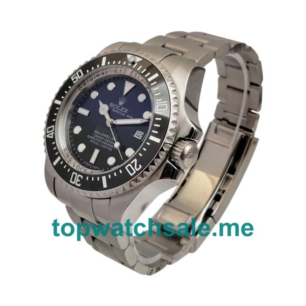 Replica Rolex Sea-Dweller Deepsea 116660 UK - 44MM Steel Male Rolex Sea-Dweller Deepsea Replica Watches - Blingwatches.co.uk
