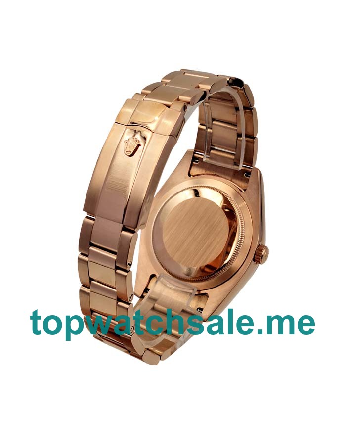 Replica Rolex Sky-Dweller 326935 UK - 40.5MM Rose Gold Male Rolex Sky-Dweller Replica Watches - Blingwatches.co.uk