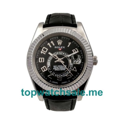Replica Rolex Sky-Dweller 326139 UK - 40.5MM White Gold Male Rolex Sky-Dweller Replica Watches - Blingwatches.co.uk
