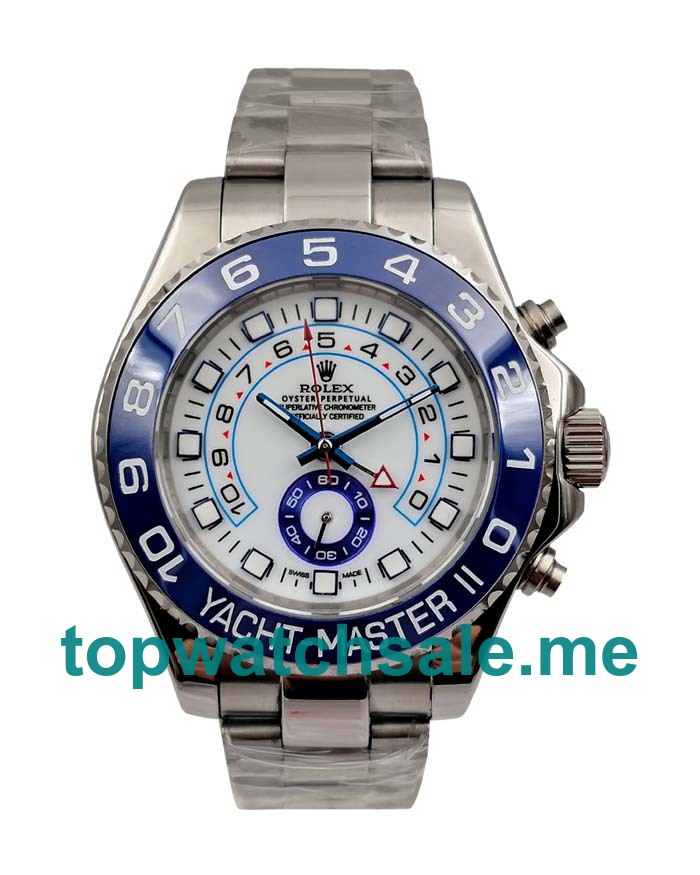 Replica Rolex Yacht-Master II 116680 UK - 44MM Steel Male Rolex Yacht-Master II Replica Watches - Blingwatches.co.uk