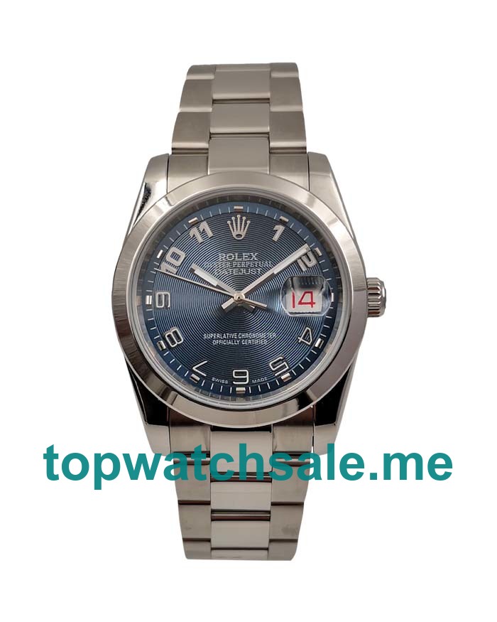 Replica Rolex Datejust 116200 UK - 36MM Steel Male Rolex Datejust Replica Watches - Blingwatches.co.uk