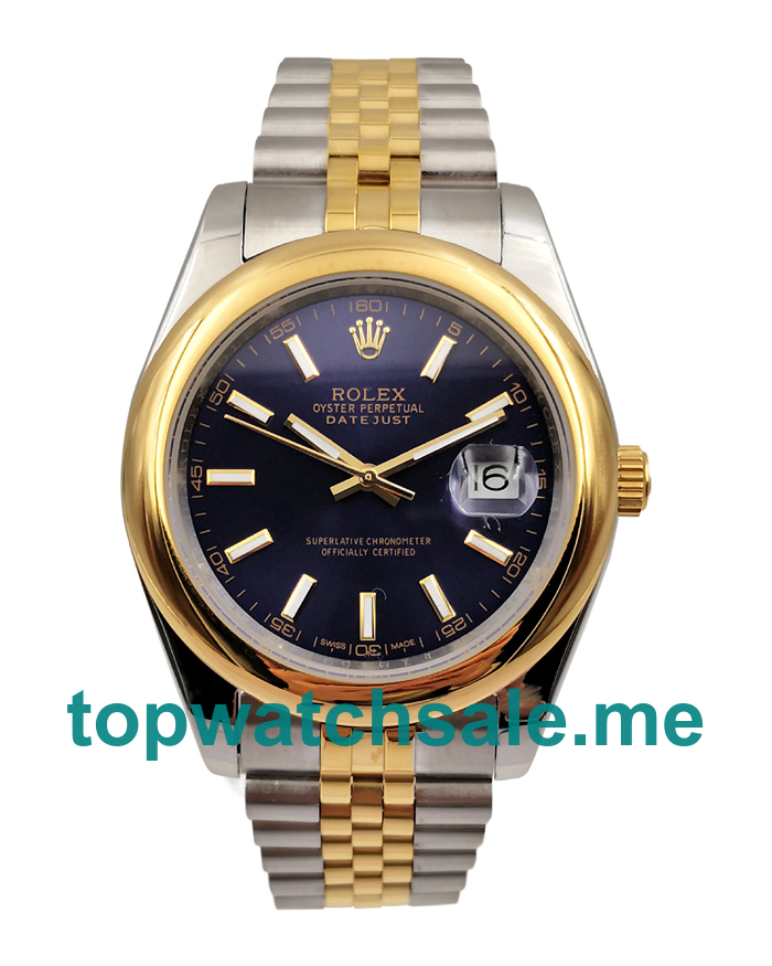 Replica Rolex Datejust 126303 UK - 41MM Steel & Gold Male Rolex Datejust Replica Watches - Blingwatches.co.uk
