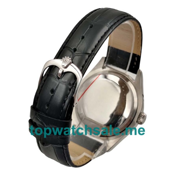 Replica Rolex Cellini 50519 UK - 39MM Steel Male Rolex Cellini Replica Watches - Blingwatches.co.uk