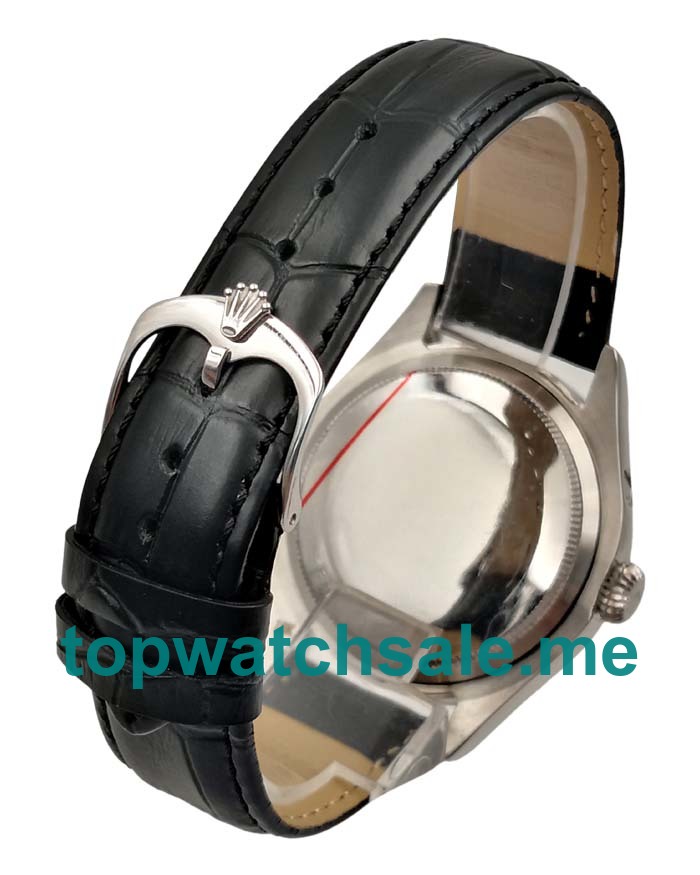 Replica Rolex Cellini 50519 UK - 39MM Steel Male Rolex Cellini Replica Watches - Blingwatches.co.uk