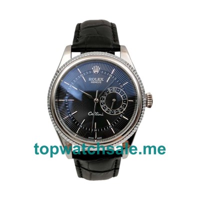 Replica Rolex Cellini 50519 UK - 39MM Steel Male Rolex Cellini Replica Watches - Blingwatches.co.uk