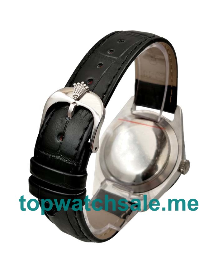 Replica Rolex Cellini 50519 UK - 39MM Steel Male Rolex Cellini Replica Watches - Blingwatches.co.uk