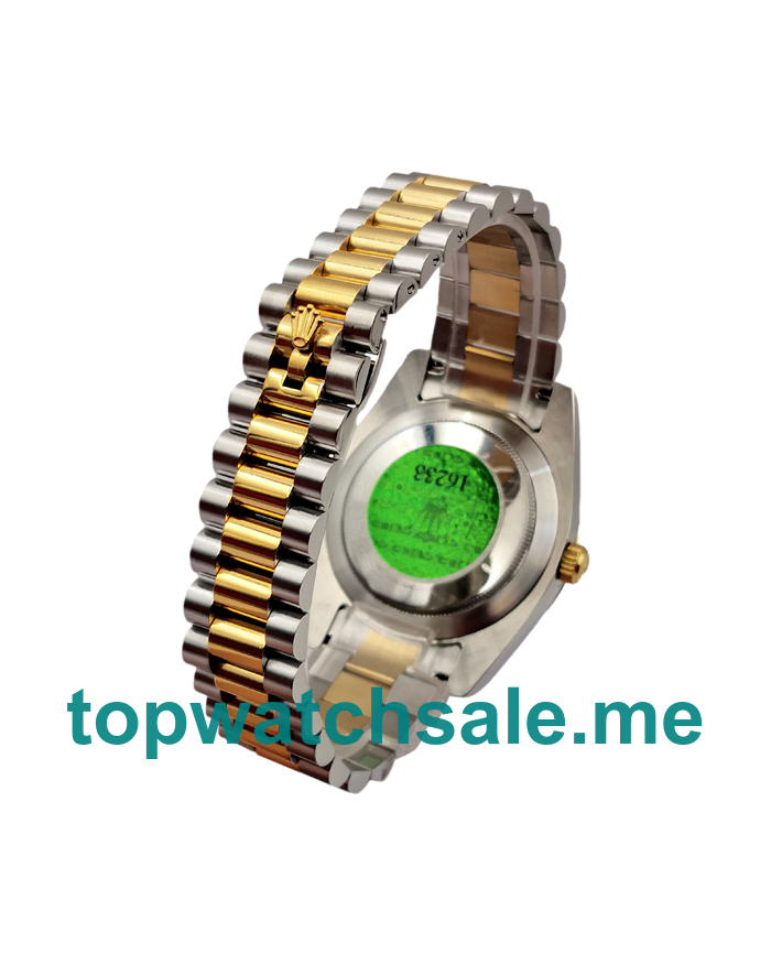 Replica Rolex Day-Date II 218238 UK- 41MM Steel & Yellow Gold Male Rolex Day-Date II Replica Watches - Blingwatches.co.uk