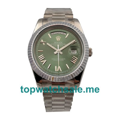 Replica Rolex Day-Date II 228239 UK- 41MM Steel Male Rolex Day-Date II Replica Watches - Blingwatches.co.uk