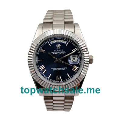 Replica Rolex Day-Date 228239 UK- 41MM Steel Male Rolex Day-Date Replica Watches - Blingwatches.co.uk