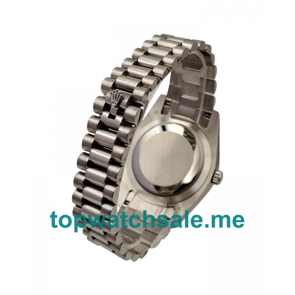 Replica Rolex Day-Date 228206 UK- 41MM Steel Male Rolex Day-Date Replica Watches - Blingwatches.co.uk