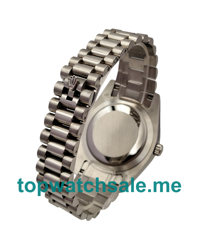 Replica Rolex Day-Date 228206 UK- 41MM Steel Male Rolex Day-Date Replica Watches - Blingwatches.co.uk