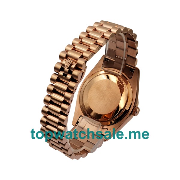 Replica Rolex Day-Date 228235 UK - 40MM Rose Gold Male Rolex Day-Date Replica Watches - Blingwatches.co.uk