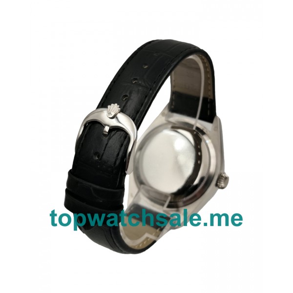 Replica Rolex Cellini 50509 UK - 39MM Steel Male Rolex Cellini Replica Watches - Blingwatches.co.uk