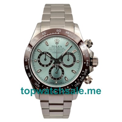 Replica Rolex Daytona 116506 UK - 40MM Steel Male Rolex Daytona Replica Watches - Blingwatches.co.uk