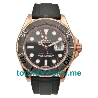 Replica Rolex Yacht-Master 116655 UK - 40MM Rose Gold Male Rolex Yacht-Master Replica Watches - Blingwatches.co.uk