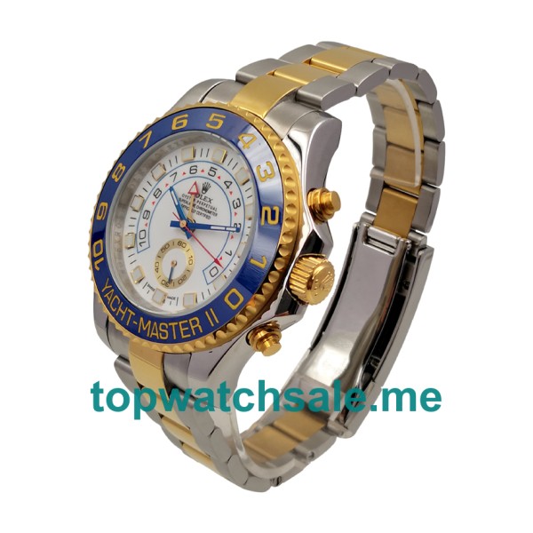 Replica Rolex Yacht-Master II 116681 UK - 44MM Gold & Steel Male Rolex Yacht-Master II Replica Watches - Blingwatches.co.uk